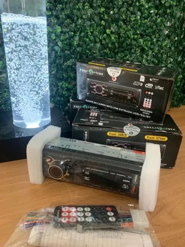 Radio Automotivo Bluetooth Fm 2 Usb Pen Drive Mp3 Sdcard Som