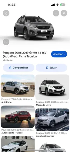 SUCATA PEUGEOT 2008 2021