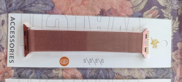 Pulseira de Aço para Apple Watch - Rosa Dourado