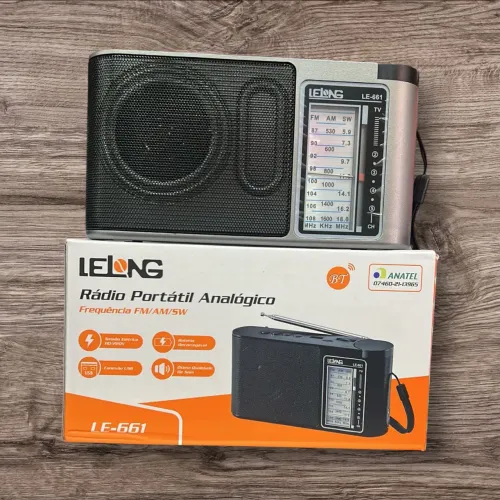 Rádio Portátil Analógico LE-661