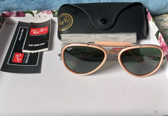 Óculos de Sol Ray-Ban Aviator Rosa
