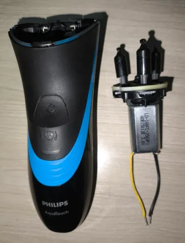 Carcaça Completa + Motor Barbeador Philips AquaTouch AT756 / AT891 - Peças