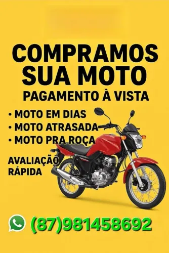 Moto com parcelas atrasadas $5000