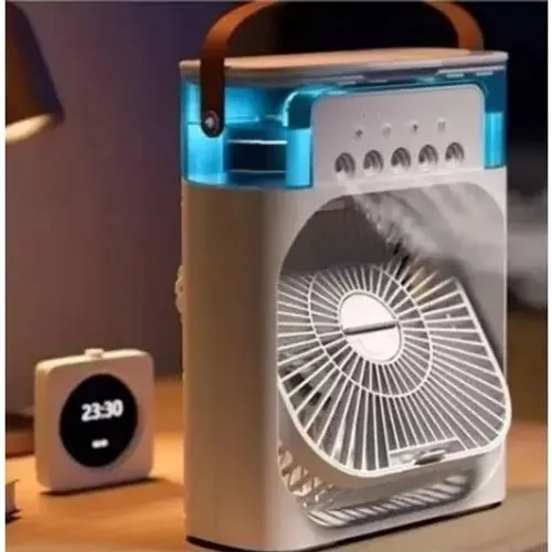 Ventilador com gelo