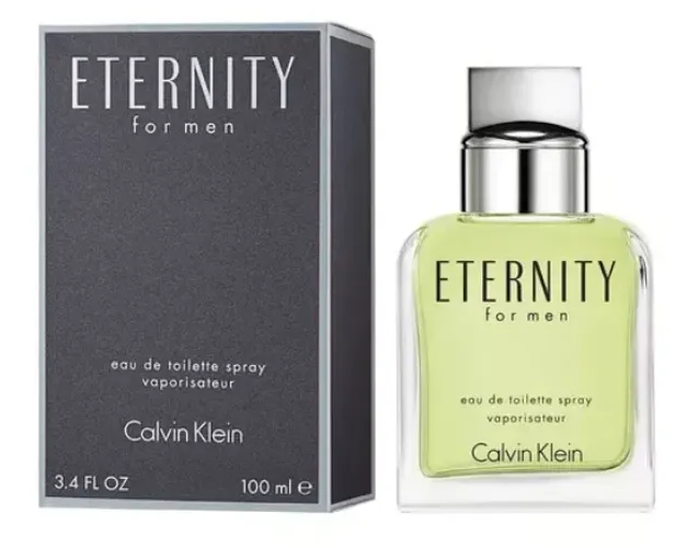 Eternity For Men edt 100ml (Original / Lacrado/Selado - Adipec + Amostra)