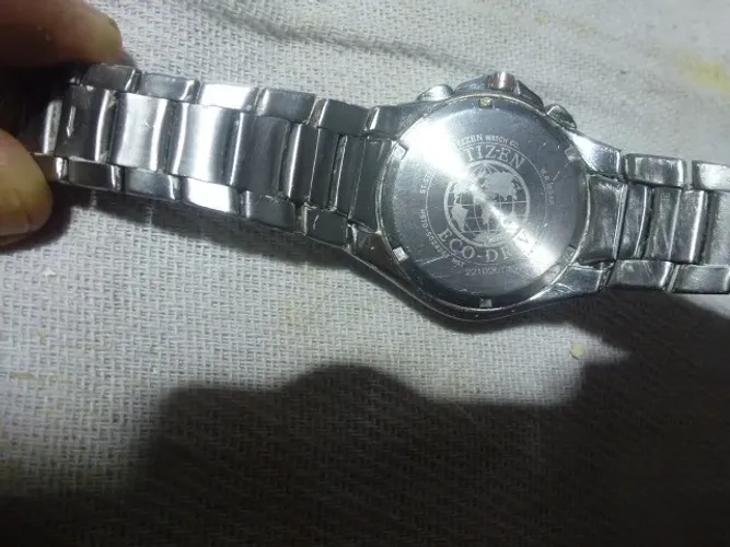 RELOGIO CITIZEN ECODRIVE,CRONOGRAFO,10BAR