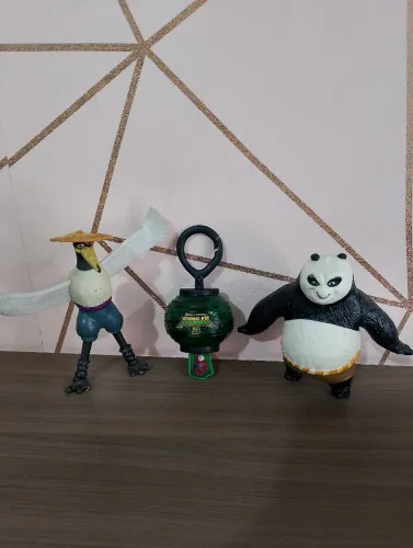 Miniaturas - personagens do filme Kung Fu panda