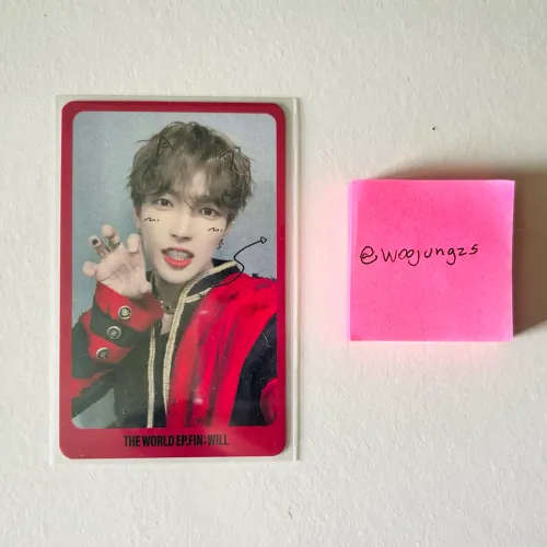 Photocard BROADCAST Ateez Hongjoong