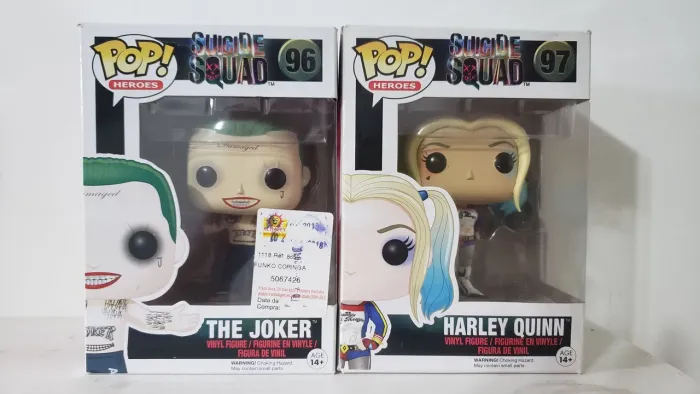 Funko Pop! Suicide Squad - Joker e Harley Quinn