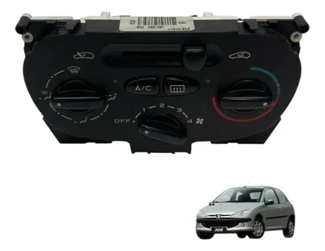  Comando Ar Condicionado Peugeot 206 1.4 2004 2005 2006 2007 2008