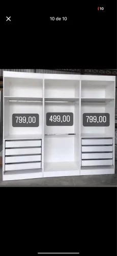 Módulos para closet