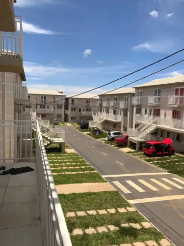 Alugo apto térreo com quintal e lazer, perto do SuperSam, ao lado da BR-040