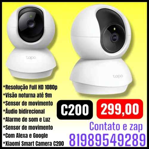 Câmera Smart xiamim C200 