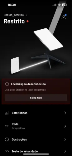 Assistência técnica STARLINK