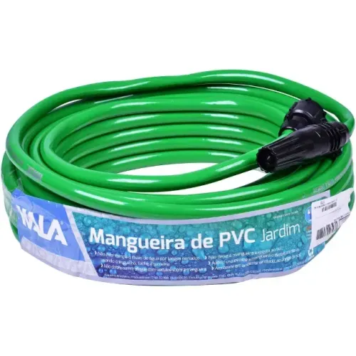Mangueira Jardim Lisa GreenFlex Resistente e Flexível Verde 15M com Acessórios