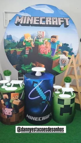 Pegue e monte Tema Minecraft 
