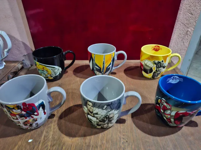 Canecas coleção Super Heroes 