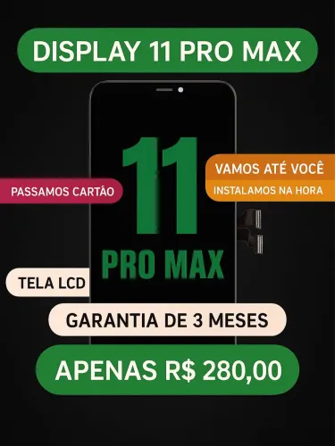 Display IPhone 11 Pro Max ( Lcd) - Instalado