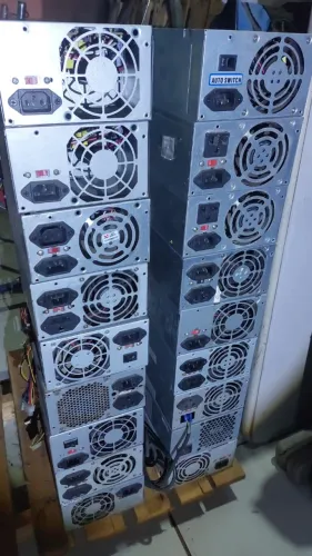 Fontes Desktop ATX Nominal Lote1 com 18un para reparo e ou retirada de peças (Usadas)