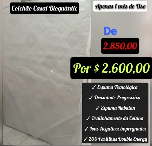Colchão Casal Magnético 