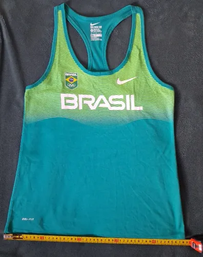 Regata Nike Brasil Olimpiadas Cob - Dri-FIT M - Raro