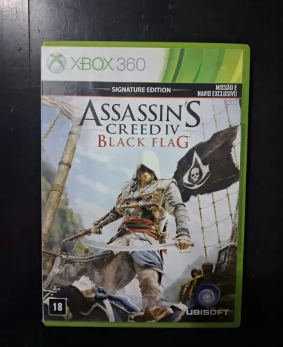Promoção Assasins Creed Black Flag Xbox 360( ACEITO CREDISHOP)