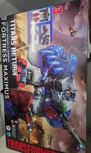 Transformers Fortress Maximus titan returns Hasbro original e GIGANTE
