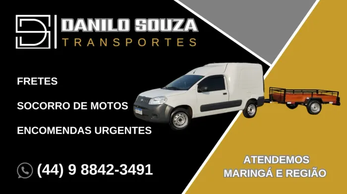FRETE, SOCORRO DE MOTOS, ENCOMENDAS URGENTES 