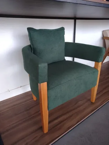 Poltrona Jasmim Tecido Boucle  (Nova Direto da Fábrica)