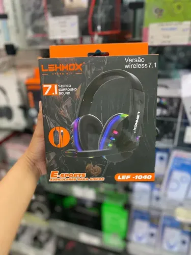 Headset gamer com microfone -ENTREGA A DOMICÍLIO 