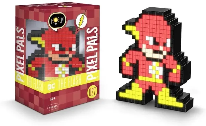 Luminária Action figure pixel pals Flash original