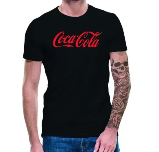 Camiseta Coca-Cola Preta 3 unidade 150 Reais 