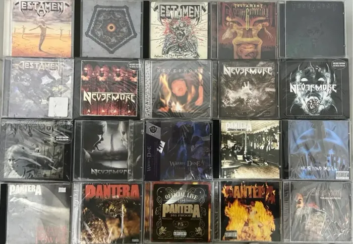 Cds Originais - Heavy, Thrash, Death Metal