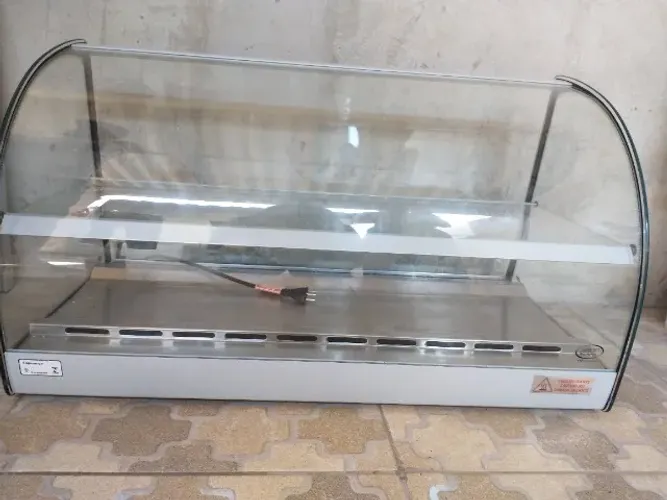 Estufas para Salgados 6 bandejas com luz de led