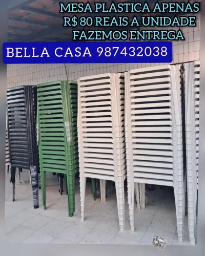 MESA FLIPP U6ZX PLASTICO OXJE ENTREGO HOJE