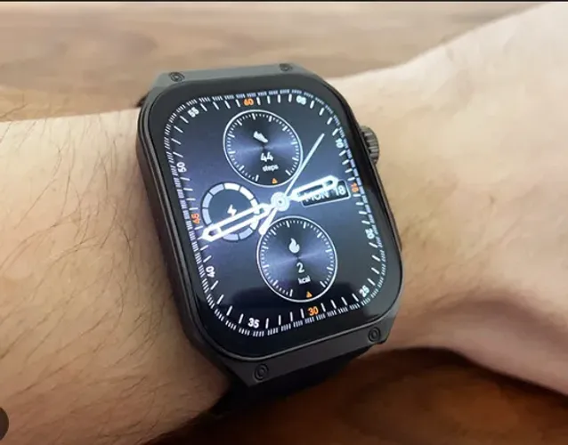 HAYLOU Watch S8 Smartwatch 1.96 ''AMOLED Tela Curva BT5.3 Bluetooth Chamada AI Voice