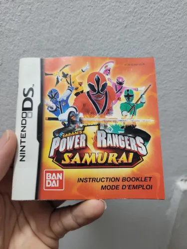 Sabans Power Rangers Samurai Nintendo DS USADO