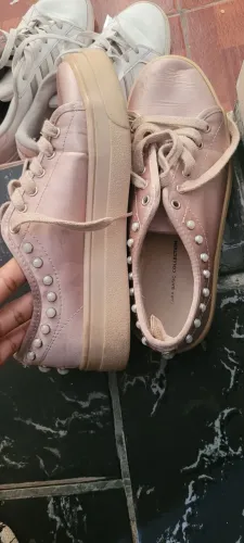 Tênis Rosa com Detalhes - Zara 35