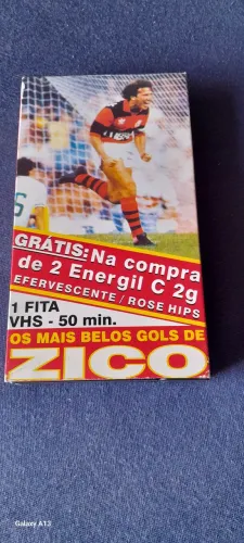 Os Mais Belos Gols de Zico - Fita Cassete