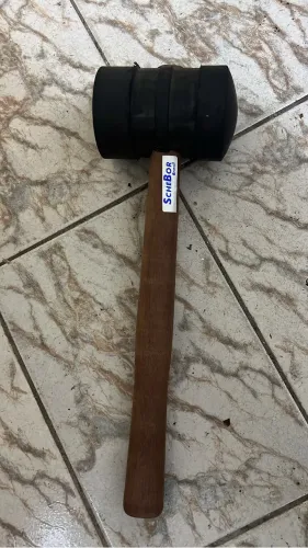 3 Marretas / Martelo De Borracha - 80mm