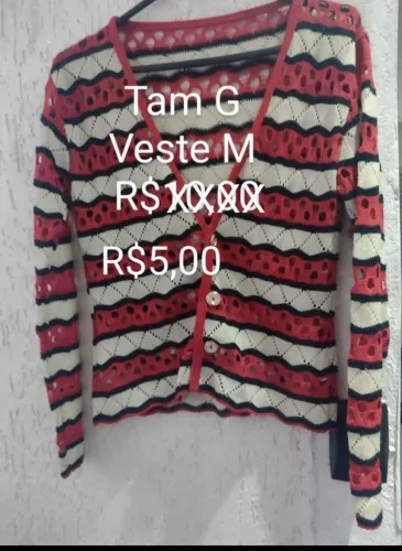 Lote com 6 blusas femininas