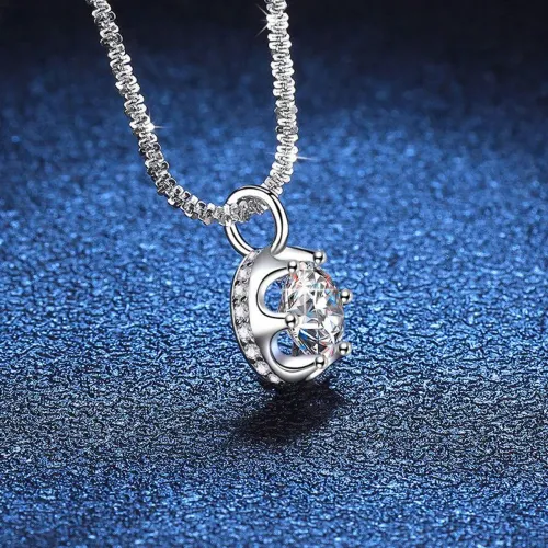 Joia em Prata 925 com Cristal estilo Swarovski - Alto Brilho<br>