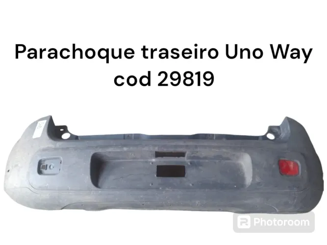 Parachoque traseiro uno way
