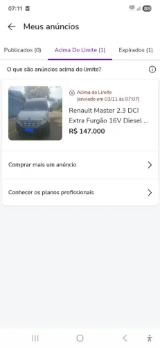 Renault Master 2.3 DCI Extra Furgão 16V Diesel 2019