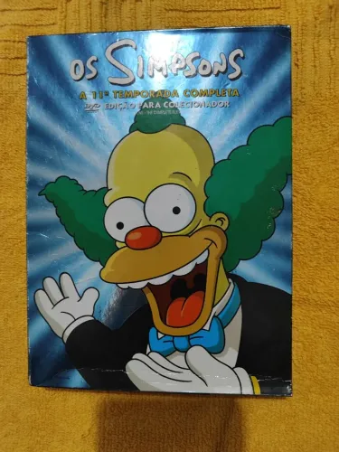 Box de DVDs da décima primeira temporada completa da série Os Simpsons