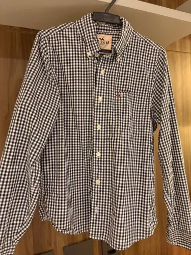 Camisa Hollister Xadrez