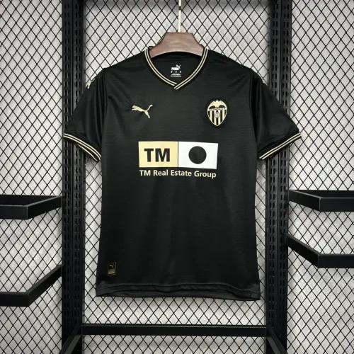 Camisa Valência 2024 preta Tamanho G