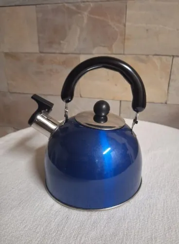 Chaleira Azul Inox