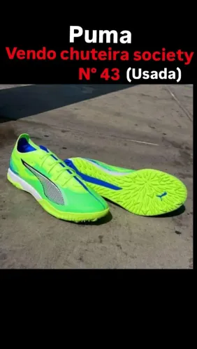 Vendo chuteira society puma