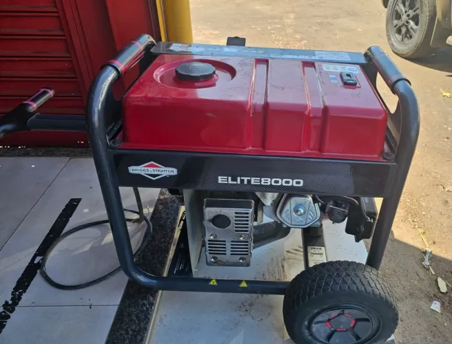 GERADOR BRANCO ELITE 8000